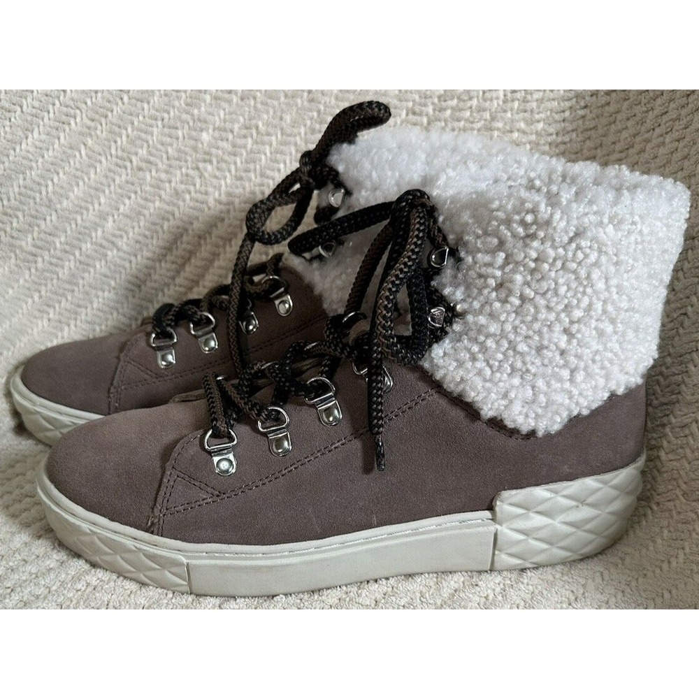 Marc Fisher LTD Women's Brown Hiker Combat Boot - Size 8.5